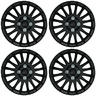 View Item 16 Inch Matt Black Lightning Wheel Covers